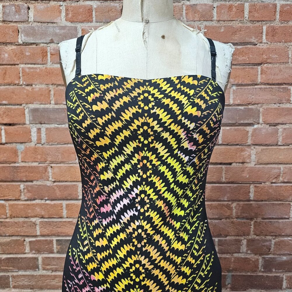 Optical Illusion Dress by Bebe